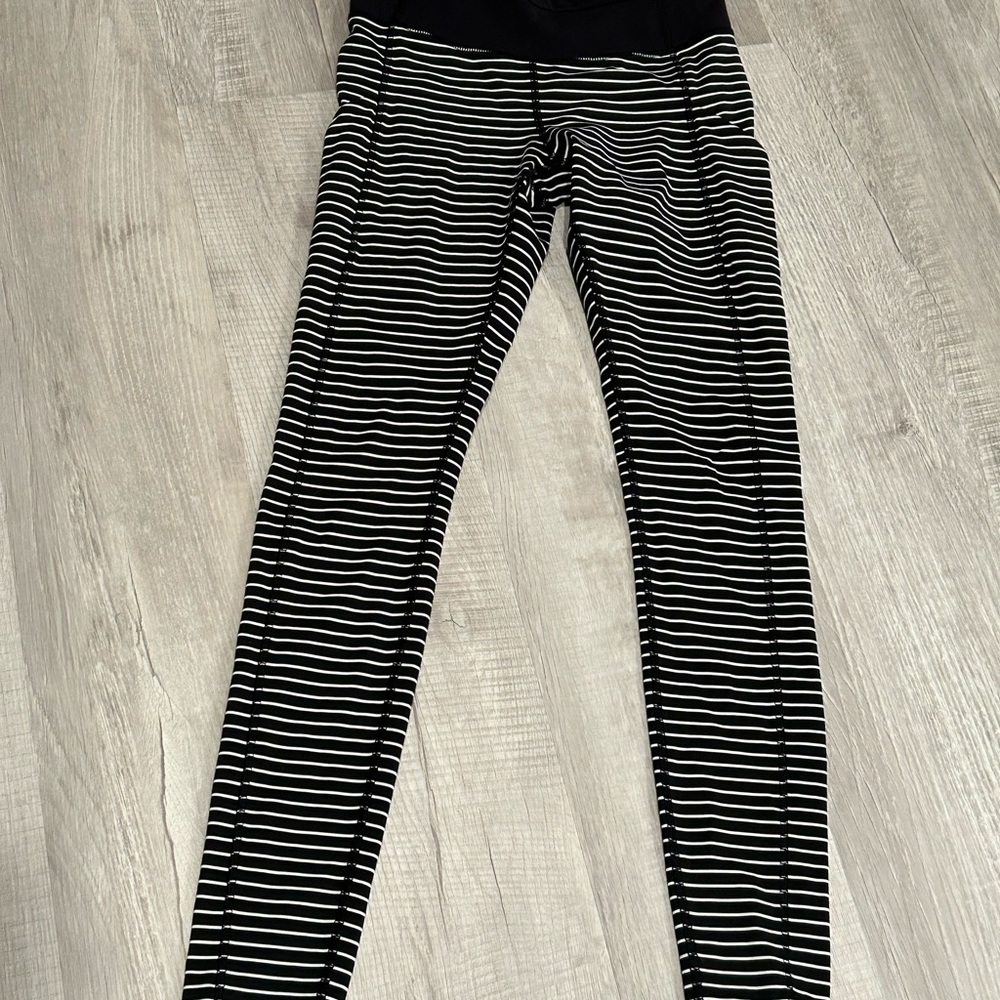 Lululemon striped legggings